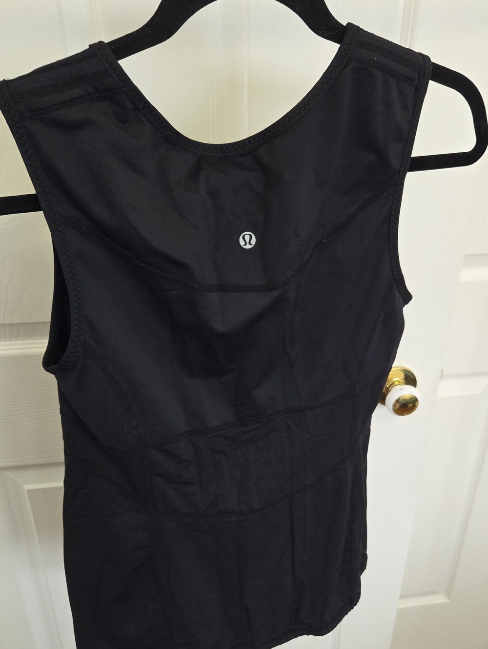 lululemon athletica Women's Black Athletic Tank